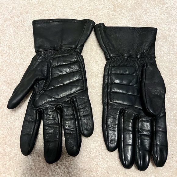 Harley-Davidson Black Riding Gloves - Picture 3 of 5